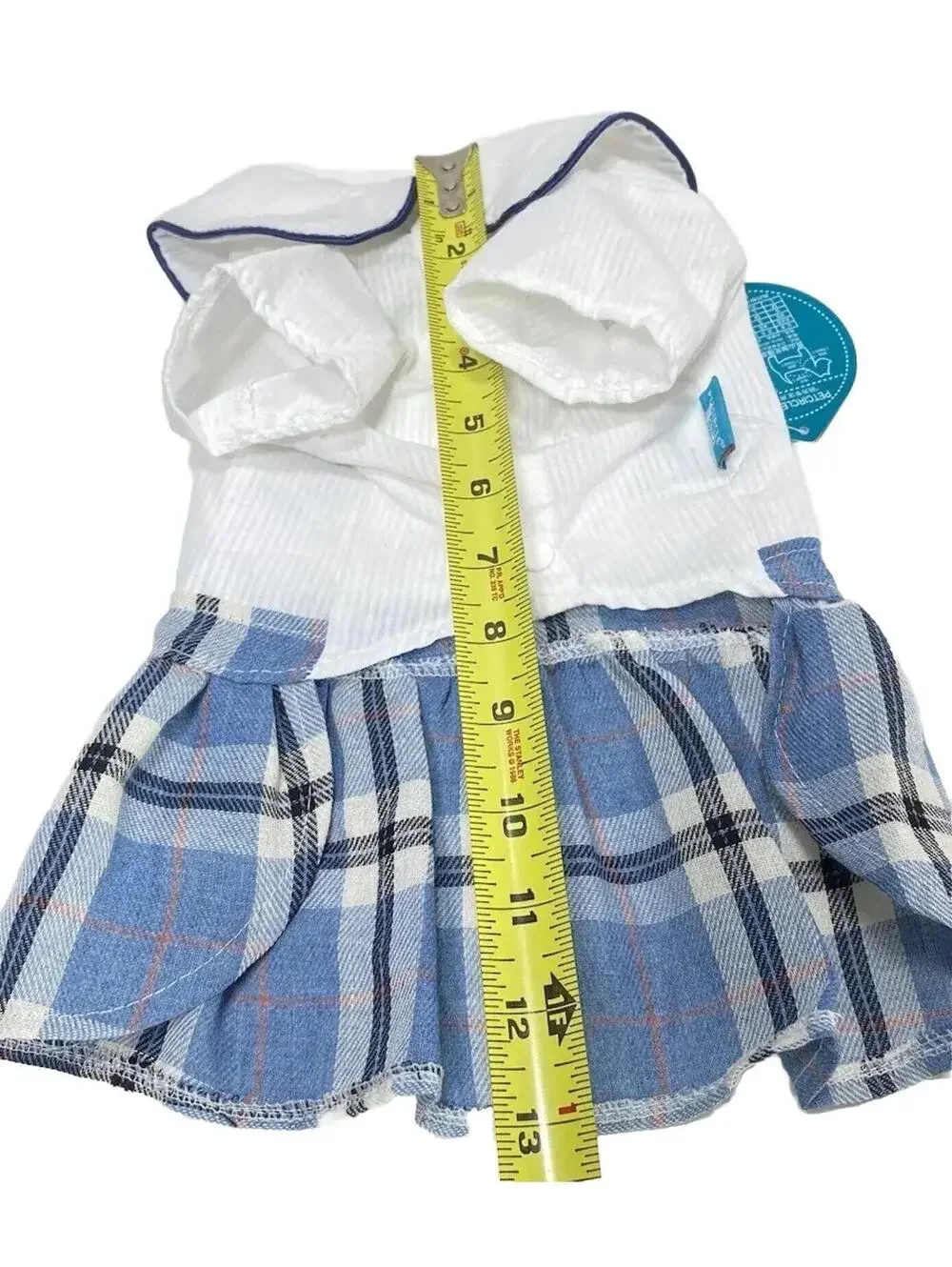 Dog School Girl Style Dress Medium Pet Outfit Costume Clothes Brand New